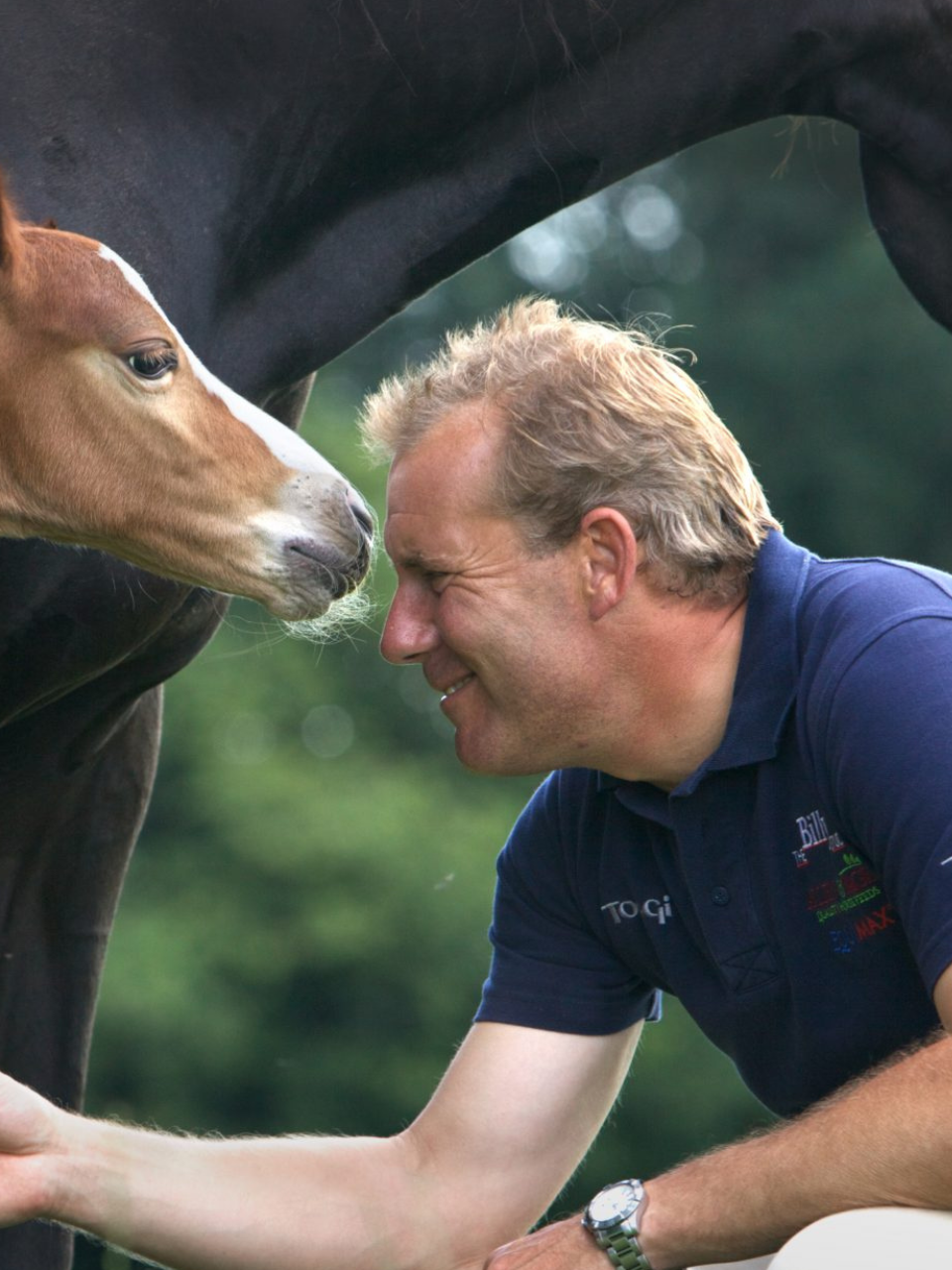 William Funnell and foal 3-4