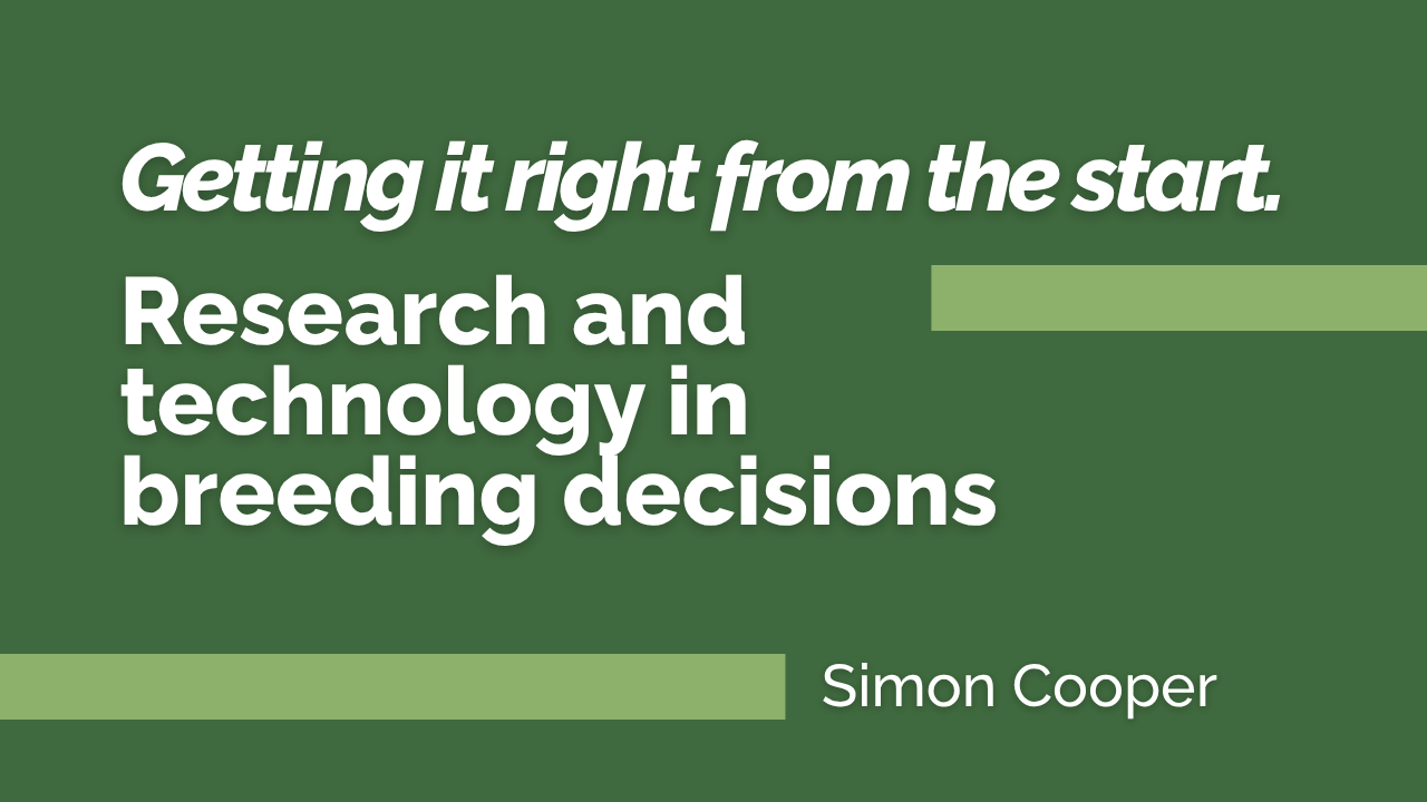 Research and Technology in breeding decisions